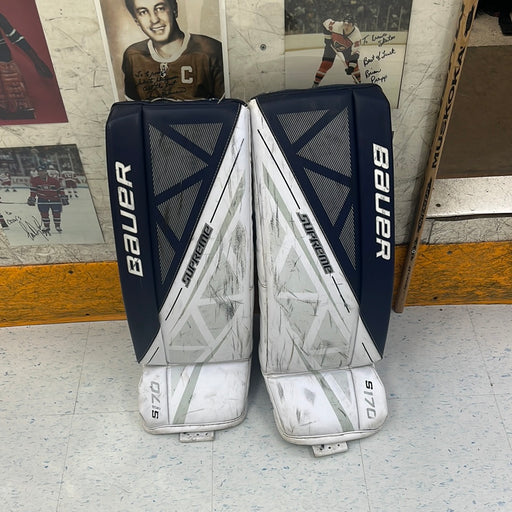 Used Bauer Supreme S170 28+1 Goal Pad