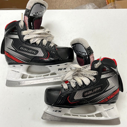Used Bauer Vapor X2.7 11.0 Youth Goalie Skates