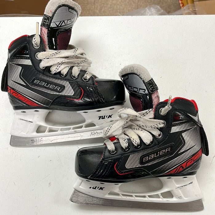 Used Bauer Vapor X2.7 11.0 Youth Goalie Skates