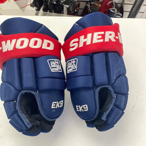 Used Sherwood Rekker EK9 13” Player Gloves