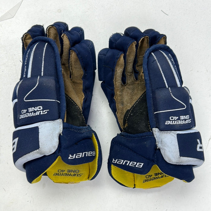 Used Bauer Supreme One 40 Gloves 12"