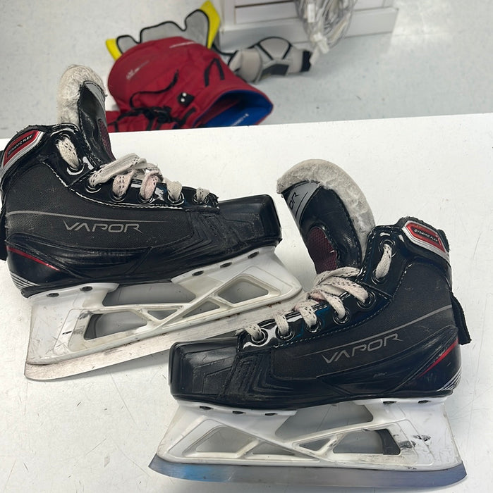 Used Bauer Vapour X700 Youth 13D Goal Skates