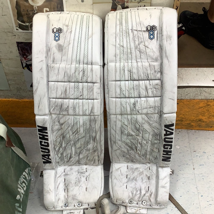 Used Vaughn Velocity VE8 31"+2" Goalie Pads