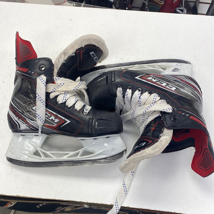Used CCM JetSpeed FT2 Youth 13 Player Skates