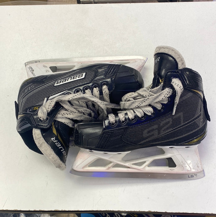 Used Bauer Supreme S27 Size 2D Goal Skates