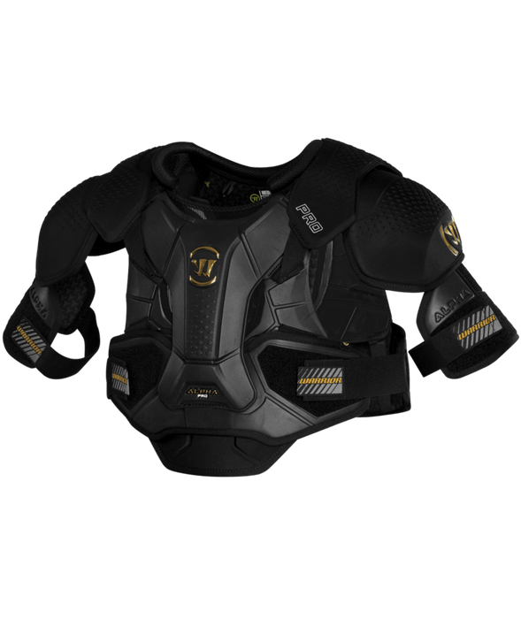 Warrior Alpha Pro Shoulder Pads Senior