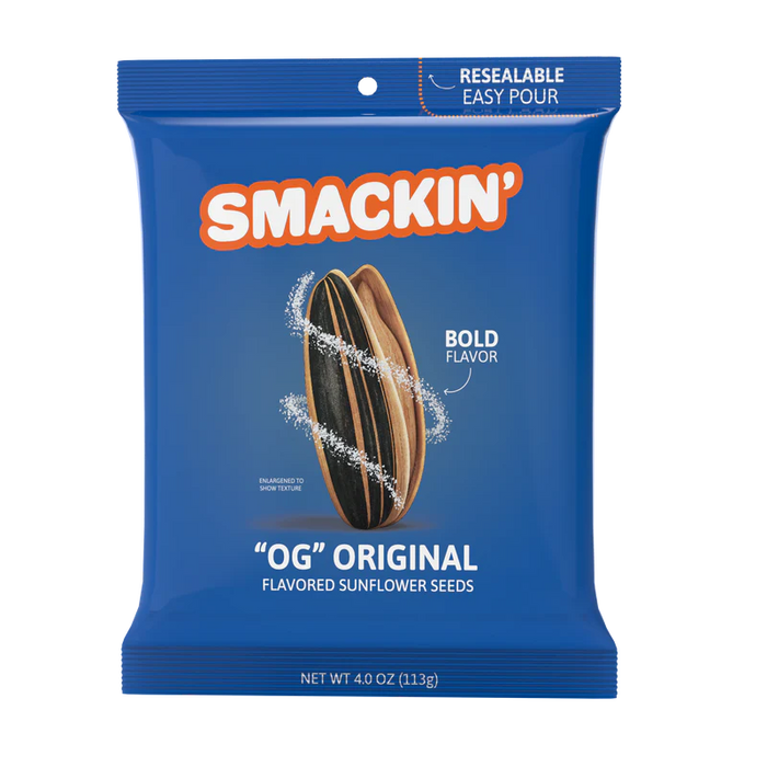 Smackin' Sunflower Seeds 4oz Bag