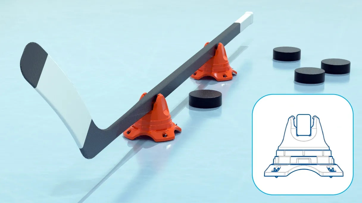 Hockey UnderPass-X Training Cones 2 pack