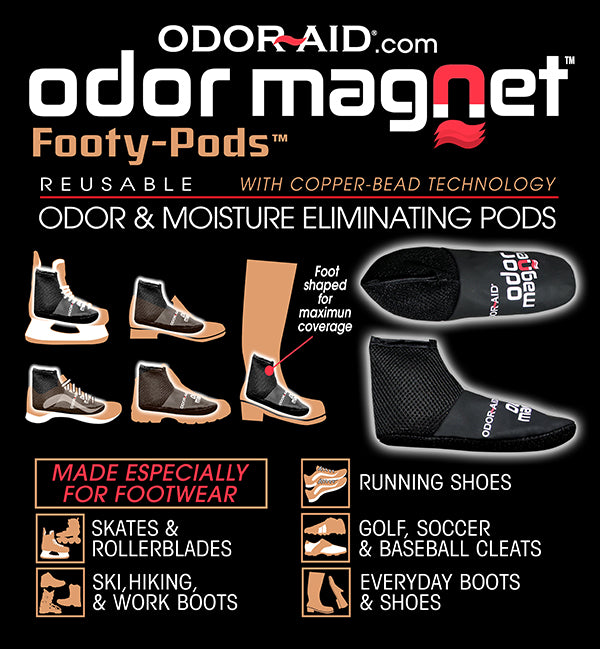Odor Aid ODOR MAGNET Footy-Pods