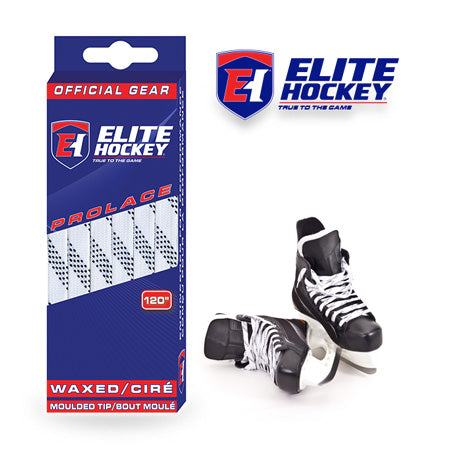 ELITE Pro Hockey Laces Waxed
