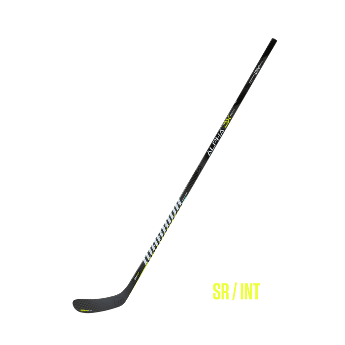 Warrior Alpa DX Pro Team Grip Hockey Stick Senior