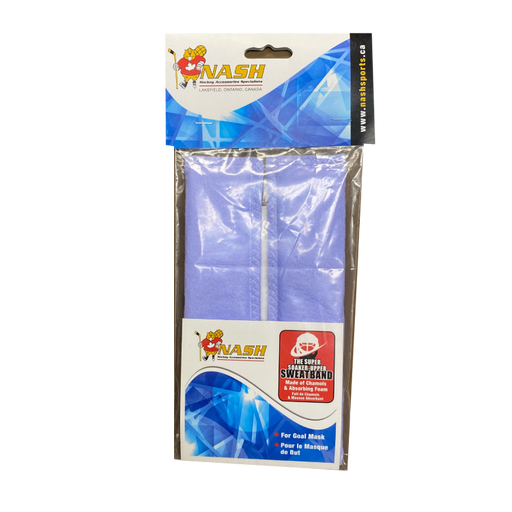 Nash Chamois Super Soaker Soft Goal Mask Sweatbands - 2 Pack