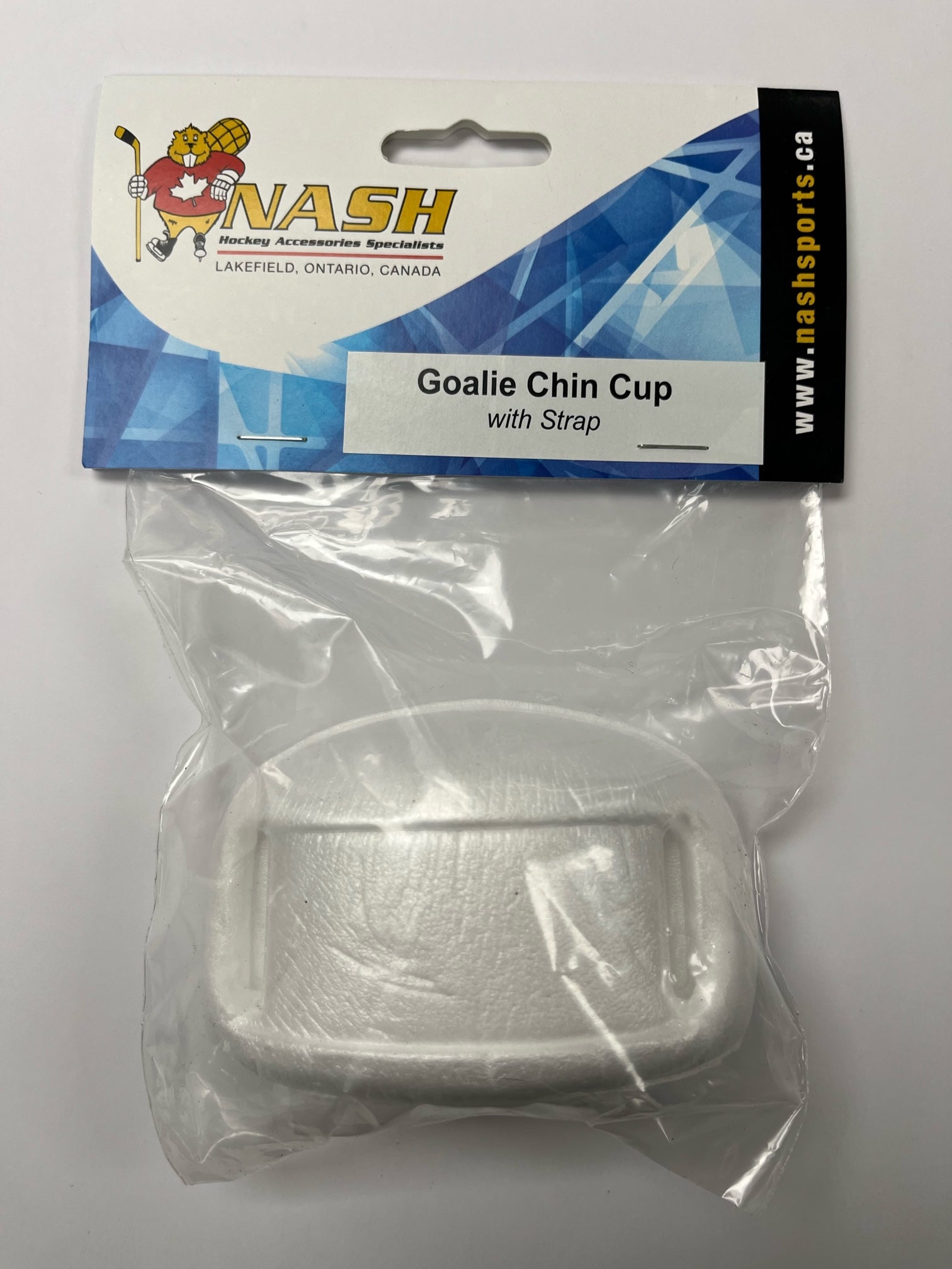 Nash Goalie Chin Cup W/ Strap — Crow's Sports Hockey
