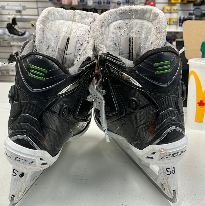 Used CCM Ribcore 44K 5D Goalie Skate