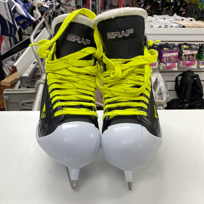 Used Graf Supra G5500 Size 9.5 Goal Skates