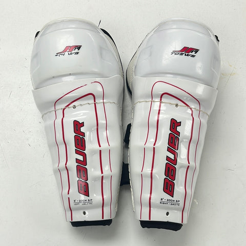 Used Bauer JT19 8” Youth Shin Pads