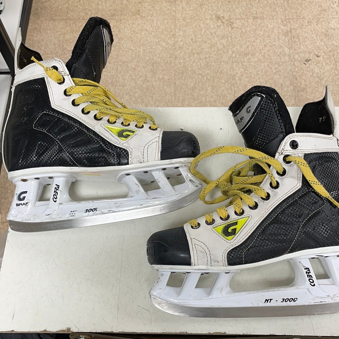 Used Graf Supra 370 7.5D Player Skates