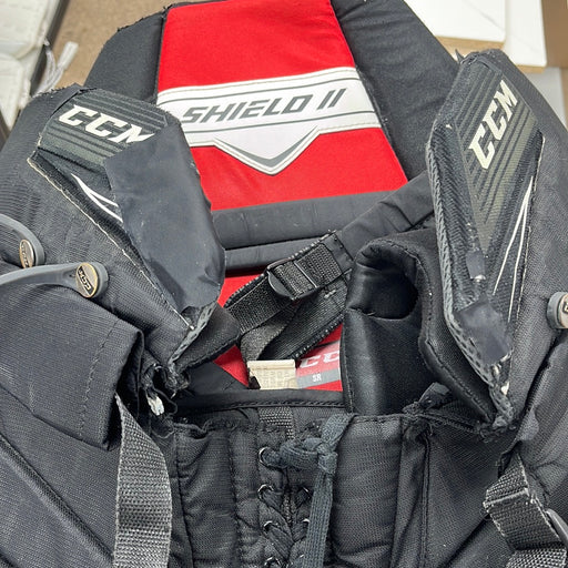 Used CCM Shield II Senior Medium Goalie Pants
