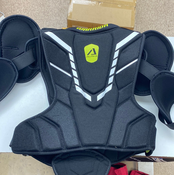 Used Warrior Alpha DX3 Senior Medium Shoulder Pads