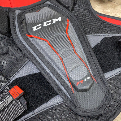 Used CCM FT370 Shoulder Pads Junior Large