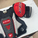 Used CCM U+ 08 Junior Large Shoulder Pads