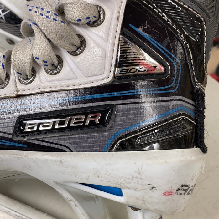 Used Bauer Reactor 9000 Skates 3.5D