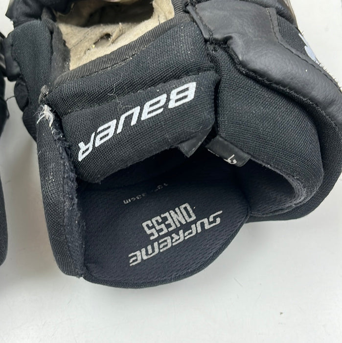 Used Bauer Supreme One55 13” Player Gloves