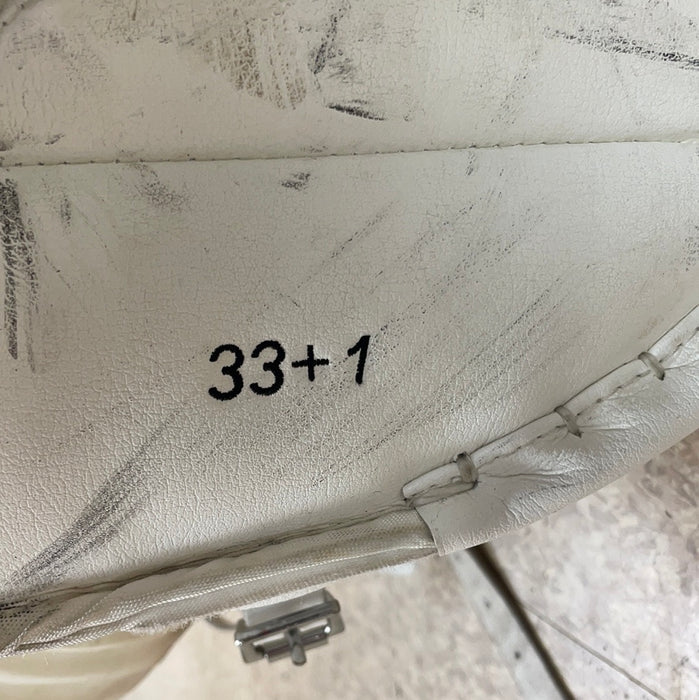 Used CCM Premier 33+1 Senior Goalie Pads