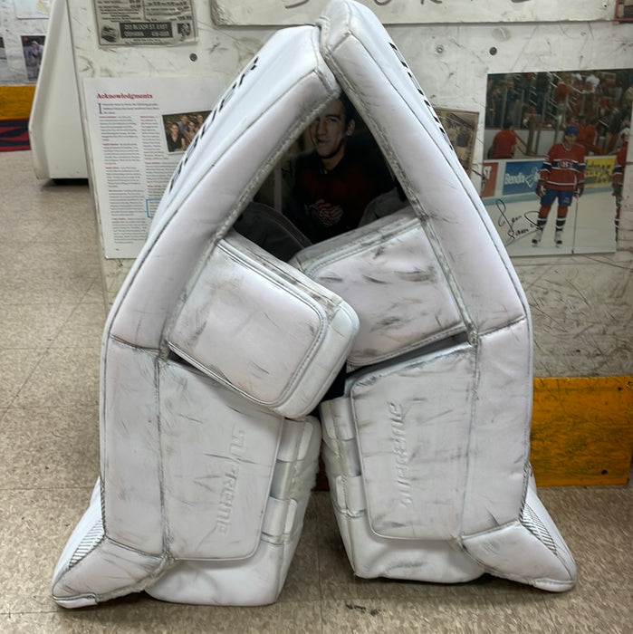 Used Bauer Supreme S27 33”+1” Goalie Pads
