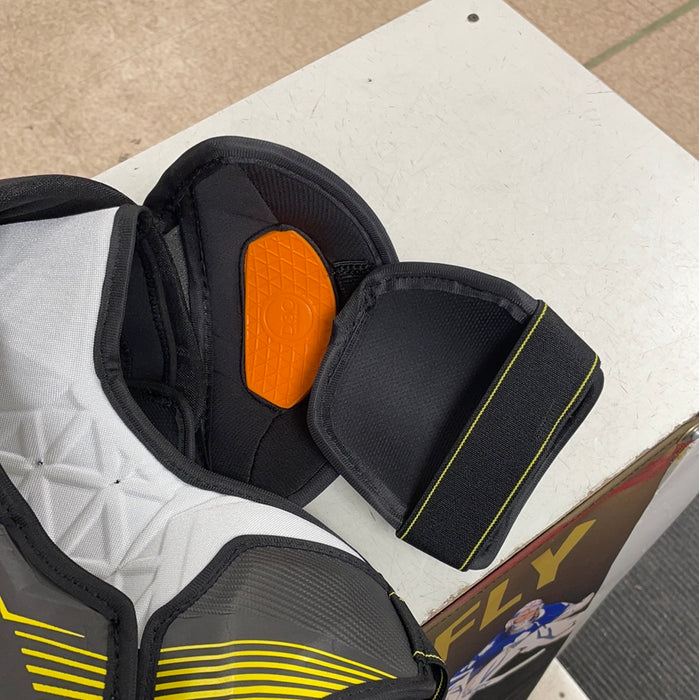 Used CCM SuperTacks Junior Medium Shoulder Pads