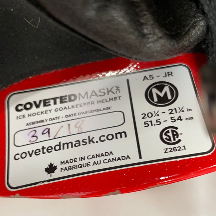 Used Coveted A5 Junior Medium Goal Mask