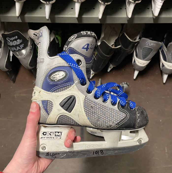 Used CCM Tacks 455 size 2D skates