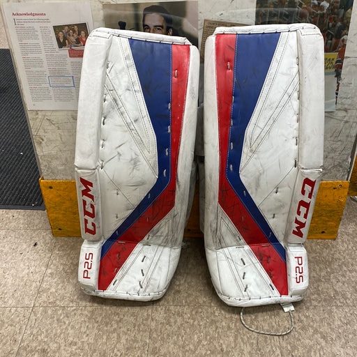Used CCM Premier 2.5 26+1 Goal Pad