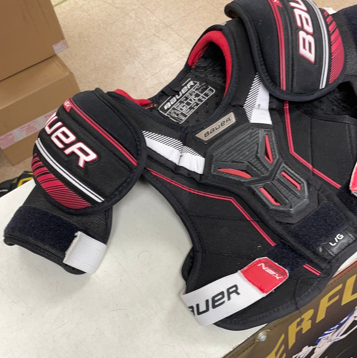 Used Bauer NSX Junior Large Shoulder Pads