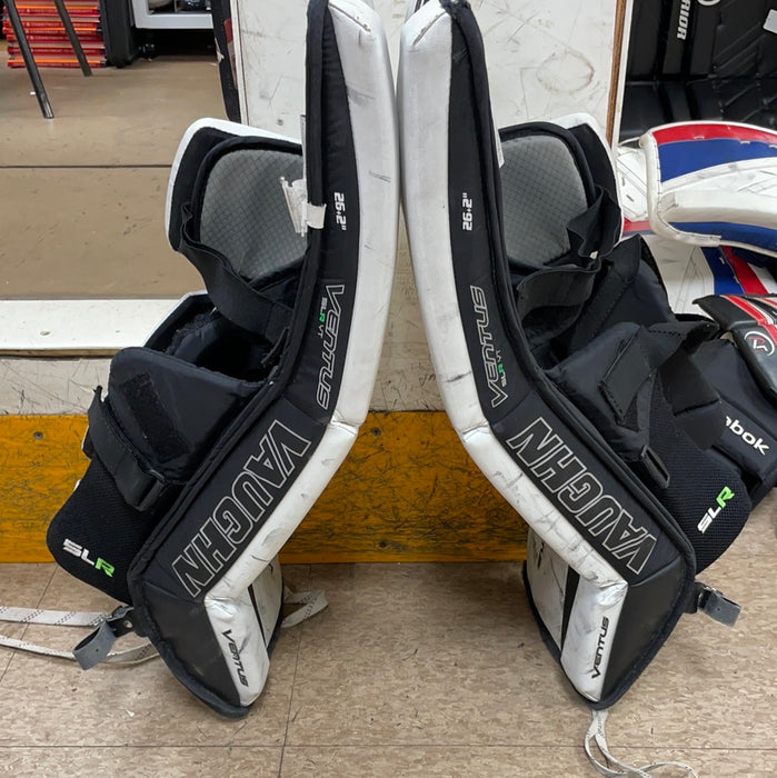 Used Vaughn Ventus SLR 26”+2” Goalie Pads