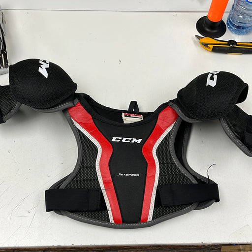 Used CCM JetSpeed Youth Medium Shoulder Pads