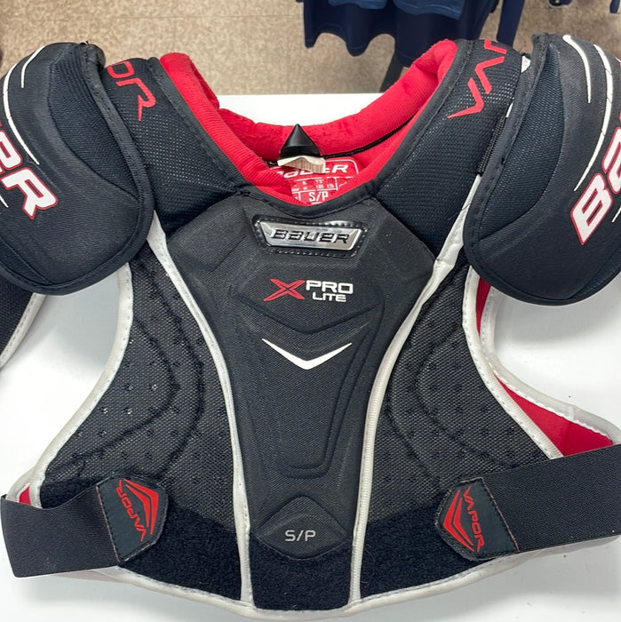 Used Bauer X Pro Lite Senior Small Shoulder Pads