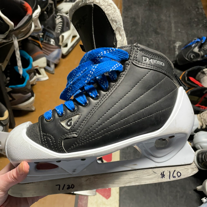 Used Graf DM1050 5.5D Goalie skates