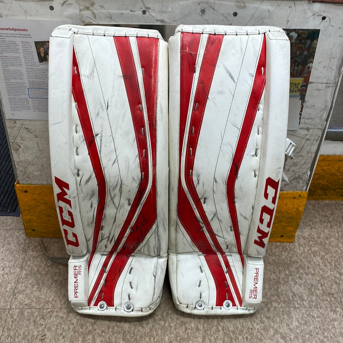 Used CCM Premier R1.5 28+1 Goal Pad