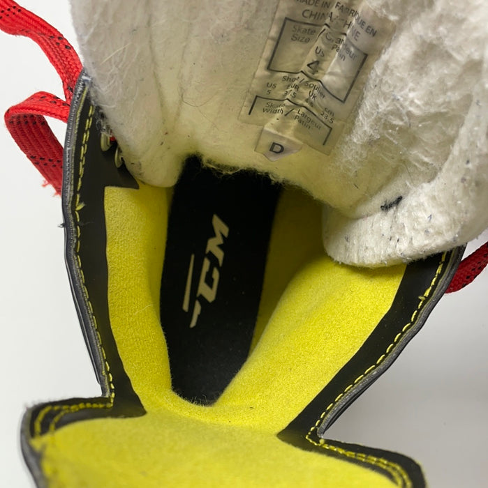 Used CCM SuperTacks 9370 4D Player Skates
