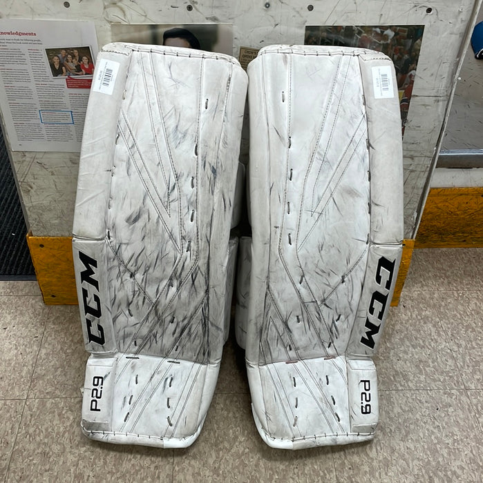 Used CCM Premier P2.9 29”+1” Goal Pads