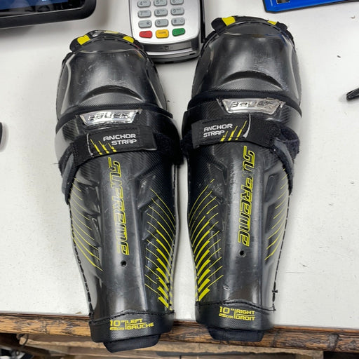 Used Bauer Supreme 1S  10” Shin Pads