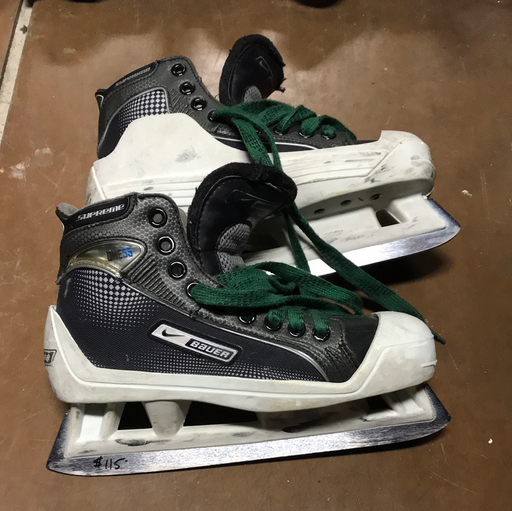 Used Bauer Supreme ONE55 3D Goal Skates Crow s Sports Crow s Sports Hockey