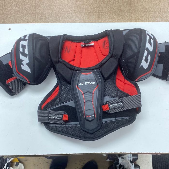 Used CCM FT370 Junior Small Shoulder Pads
