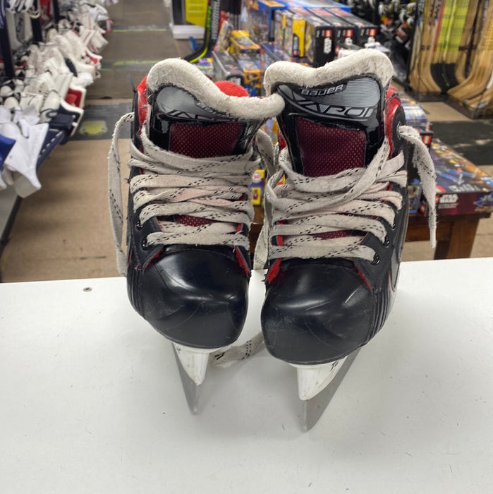 Used Bauer Vapor x2.7 Youth 12D Goalie Skates