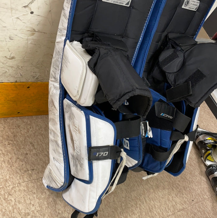 Used Bauer Supreme s170 Junior Large Goal Pads