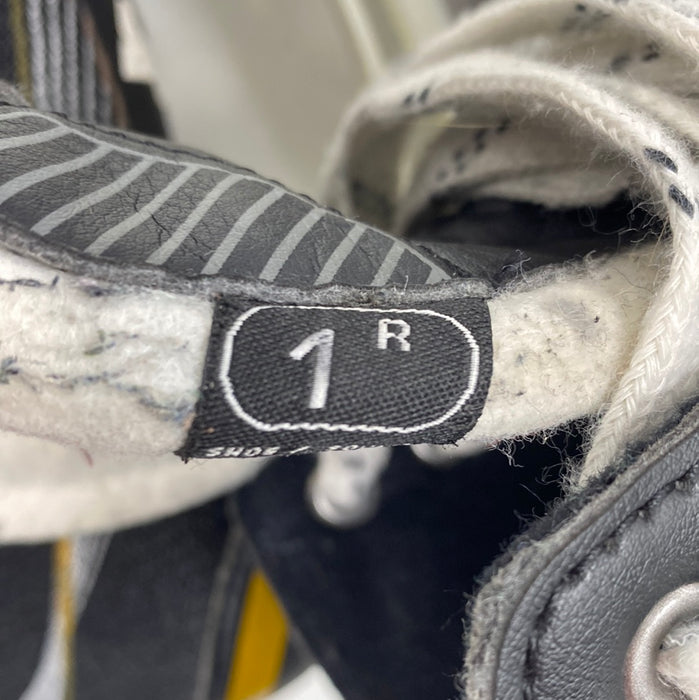 Used Bauer Supreme Pro Size 1 Skates