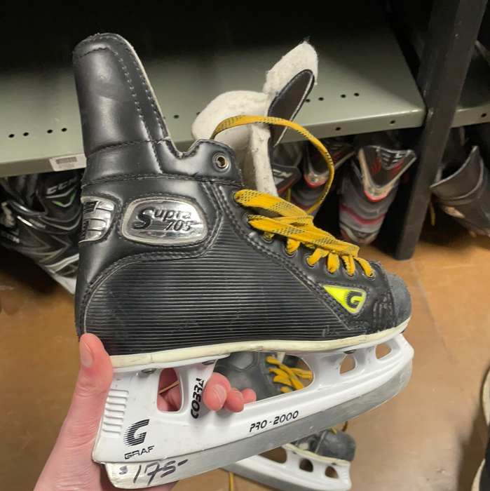 Used Graf Supra 705 4.5D Player Skates