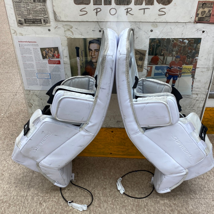 Used Bauer Supreme s27 Junior Large Goal Pad