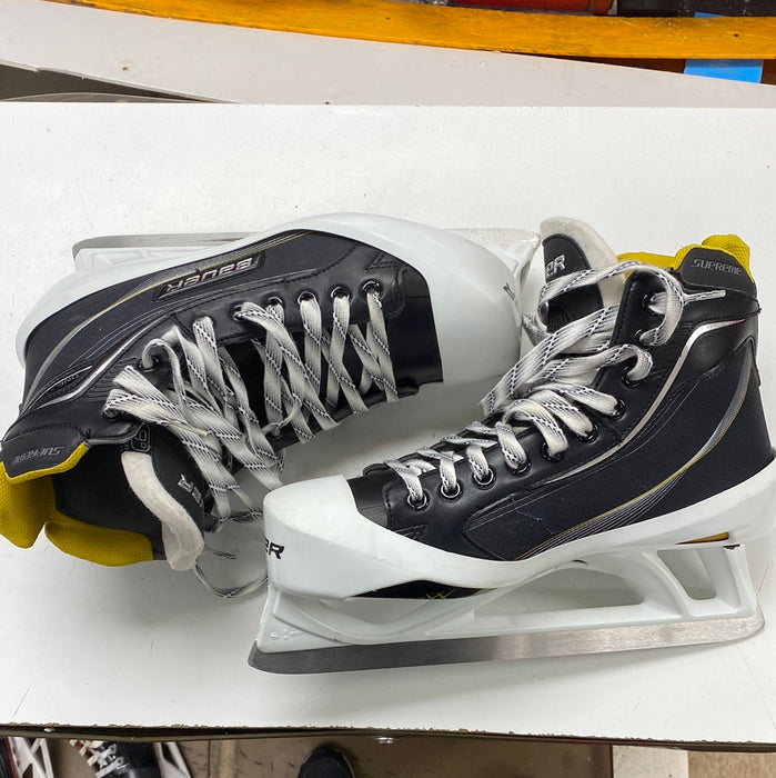 Used Bauer Supreme ONE60 9 D Goal Skates